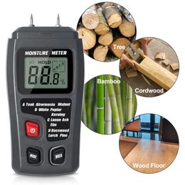 Vochtmeters RZ Hout Water Vochtmeter Draagbare Digitale Hout Beton Vochtgehalte Tester Tools Hout Hygrometer Hout Vochtmeter 230731