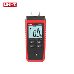 Vochtmeters UNIT UT377A Hout Vochtmeter Digitale Hygrometer Vochtigheid Tester Voor Hout Data Hold 230804