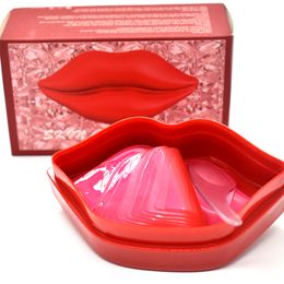 Hydraterende Lip Therapie Masker Vervagen Lip Lijnen Verbeteren Droge Reparatie Scheuren Lip Patches Voedende Fleuren Kleuren Lip Maskers