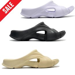 Schimmelglijbaan sandaal, schuimrubber sandalen, pure zwart witte heren sandalen, dames strand sandalias sandali, mode zomerschoenen chaussure claquette sandale