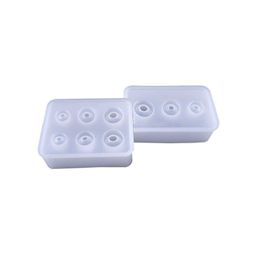 Moldes Huevo Sile Molde Pascua Haciendo Transparente Para Resina UV 3 O 6 Cavidad Moldes De Epoxi Suministros De Artesanía Joyería De Entrega De Gotas Je Dhgarden Dh0Mc