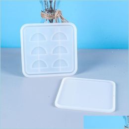 Molds wimpers opbergdoos mal met deksel sile valse display lade hars make -up container organisator casting epoxy art drop d dhgarden dhxev