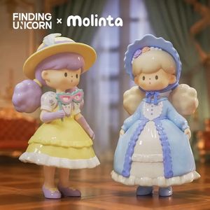 Molinta Back to Rococo Series Blind Box Surprise Original Action Figuur Cartoon Model Mystery Collection Girls Gift 240407