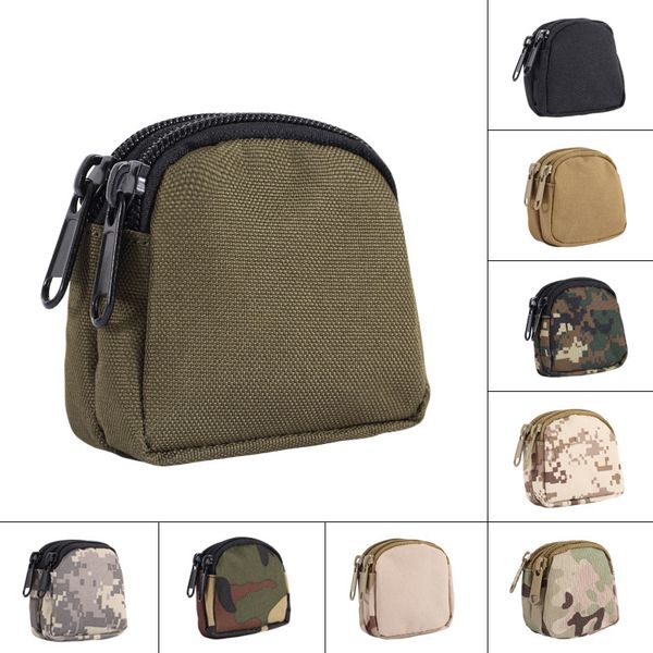 Molle Táctico EDC Bolsa Portátil Key Wallet Holder Gadgets al aire libre Multifuncional Cinturón Bolsa Monedero Bolsas Bolsas de accesorios deportivos 381 Z2