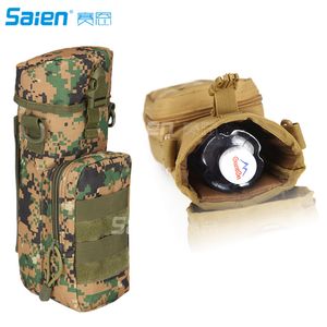 MOLLE Tactical Travel Bouteille d'eau Bouilloire Pouch Carry Bag Case pour les activités de plein air