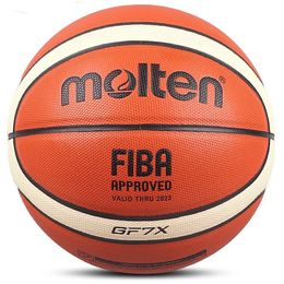Molten BG5000 GF7X Basketball Official Certification Competitie Standaard Ball Mens en Womens Training Team 240430