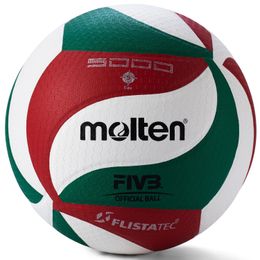 Molten FLISTATEC Volleybal maat 5 PU-bal voor studenten volwassenen en tieners competitietraining buiten binnen 240318