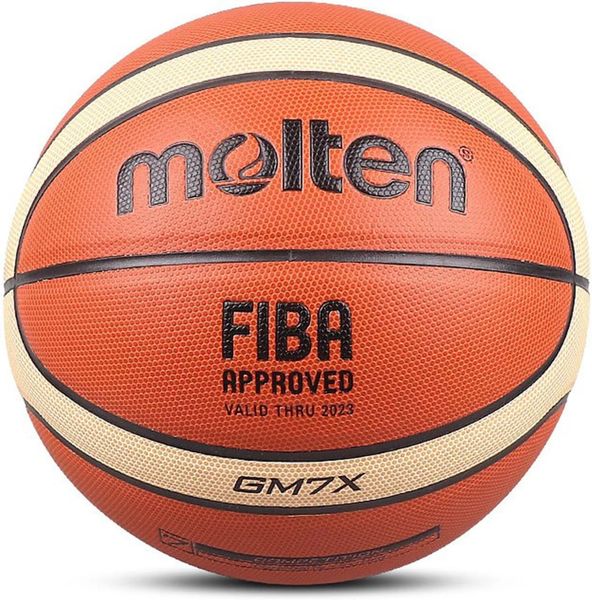 Concours de certification officiel de basket-ball en fusion GM7X Balle de basket Ball Ball Mens and Womens Training Ball Team 240418