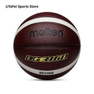 Gesmolten Maat 5 6 7 Basketballen BG3160 Outdoor Indoor Match Training Ballen voor Jeugd Vrouw Man Standaard Basketbal Gratis Luchtpomp 231220