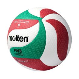 Molten V5M5000 Volleybal FIVB Goedgekeurd Official Size 5 Volleybal Women/Mens Indoor Professional Competition Training 240428