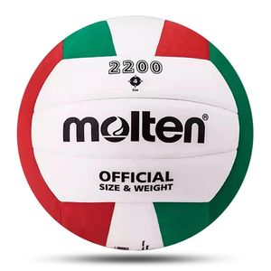 Boules de volleyball en fusion de volley taille 4 BALLE EVA MONAM pour l'homme Femmes intérieures Sports extérieurs Traine de plage Voleibol 240510