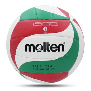 Boules de volleyball en fusion standard taille 5 Soft Touch PU PU de haute qualité Indoor Sports Competition Training Match Voleibol 240430