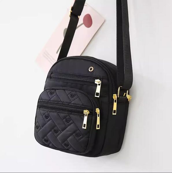 Mom's Crossbody Small Bag Bag Elderly Phone Phone Sac Backpack de tissu oxford pour femmes