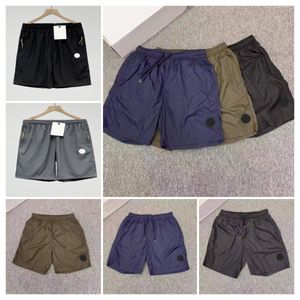 Designer Summer Men Nylon Swim Shorts Monclair Fashion Gentleman Side Pockets Swimar Boy Zipper Sluiting Back Pocket Tonal Short Pants