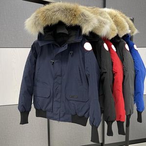 MoncIer – veste de pilote canadien en duvet d'oie, de haute qualité, unisexe, épaisse, thermique, tenue d'extérieur décontractée, à la mode