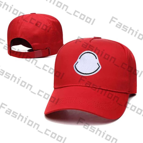 Monclair Cap Hat Luxury Top Wholesale Ball Caps Brand Trucker Hat Caps Menores Mujeres Capas de verano Información Inscural Insta Moda Hip Hop Sun Hats Casquette 394
