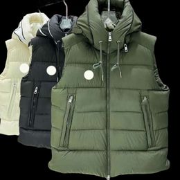 Monclair Designer Puffer Jacket Top Qualité Femmes Down Parkas Monclair Mens Veste De Luxe Design De Mode Hommes Gilet Manteau Simple Sans Manches Automne Et Hiver Nouveau