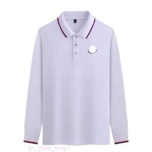 Monclair Chaqueta Camiseta para hombre Camisa clásica Polo de lujo Camiseta casual de manga larga para hombres y mujeres Letra Impreso Bordado Moda Premium 1 G6BS