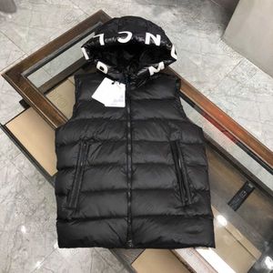 Monclair Mannen Vest Jas Dubbele Slijtage Glanzende Heren Vesten Nieuwe Mode Grote Borst Frankrijk Merk Womens Nfc Puffer Winter donsjassen VBOB