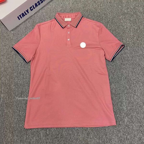 Monclair Nouveaux Hommes Polos Conception Monclair T-shirt Veste De Printemps Vacances À Manches Courtes Lettres Impression Tops Monclear T-shirt Montclair Femmes Chemise 8593