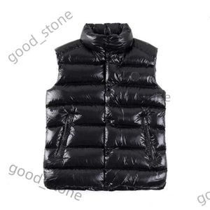 Monclair Veste d'hiver Mens Down Gilet Homme Gilets Gilet Parkas Manteau Vêtements d'extérieur à capuche imperméable pour hommes et femmes Coupe-vent épais court 7Y0H