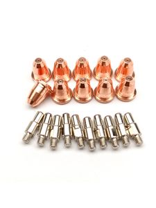 Mondstukken S45 PT 40 PT40 PT40 IPT40 IPT40 10 Nozzle Tip 10 Elektrode PR0110 PD011608 PD0116 Plasmasnijder Snijbrander Onderdeel