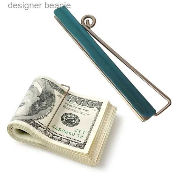 Clips d'argent Durable Bifold Money Clip Slim Nickel Plated Anti Rust Check Cash Credit Card Pramp Haters Brime-outil ACCESSOIRE