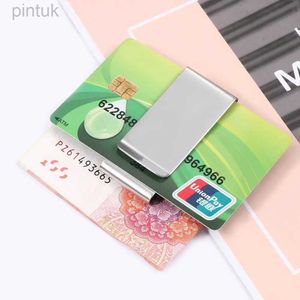 Clips monétaires Nouveaux supports Clamp Metal Pocket Dollar Clip Clips Clips du support Cartes de crédit d'argent 240408