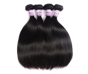 Mongolian Silky Slight Virgin Cabello 3 o 4 Bundles 9a Natural negro liso barato Mongolian Remy Human Hair Weave Extensions 10 5024730