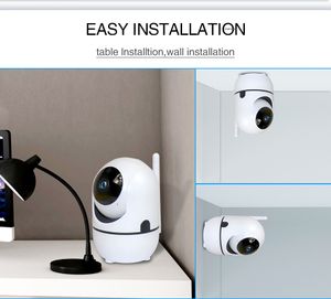 Monitor met telefoon Motion Detection Cry Alarm Two Way Audio Video Nanny Cam Home Security Baby Camera IR