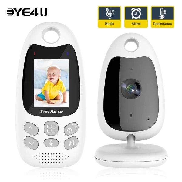 Moniteurs 2,4 pouces Video Baby Monitor 2.4g Mother Kids Time Talk Talk Ir Night Vision Security Cam Babysitter VB610 avec affichage de température