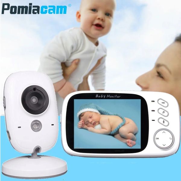 Moniteurs 2,4 GHz Video Video Color Baby Monitor VB601 VB603 VB605 High Resolution Baby Nanny Security Camera Babysitter