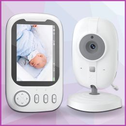 Moniteurs moniteur bébé 2xzoom avec appareil photo Protection sans fil de protection de surveillance nounou caméra électronique babyphone cry bébés alimentant