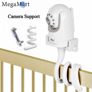 Moniteurs Baby Monitor Bracket Camera Porte-caméra Universal 1/4 vis flexible Clip tuyaux Cameras Support CAM CAM RAPPORTABLE 45 cm Stand