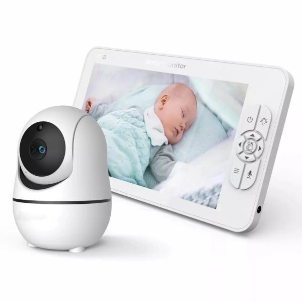 Surnomne les ventes directes d'usine 720p 7inch HighDefinition Pan Tilt Baby Monitor Camera