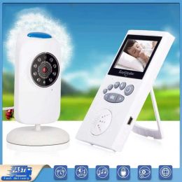 Monitors GB101 Baby Monitor Radio Nanny Music Intercom Ir 24H draagbare babycamera Baby Walkie Talkie Babysitter Wireless LCD Audio Vide