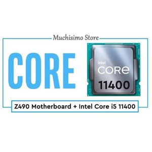 Monitoren Intel Core I5 11400 Combo 1200 Msi Z490 Gaming Moederbord Cpu Lga1200 DDR4 Desktop Moederbord Kit Drop Delivery Computers Netto Ot4Wa