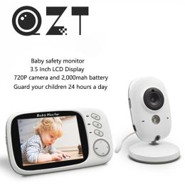 Monitors QZT VB603 Video Baby Monitor 3.2 inch LCD Screen Night Vision Surveillance Security Camera 2 Way Audio Talk Baby Security Camera