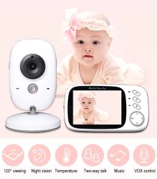 Moniteurs VB603 3,2 pouces Couleur vidéo sans fil Moniteur bébé monteur haute résolution nounou de sécurité Caméra de sécurité