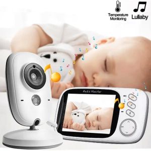 Monitors VB603 Video Babymonitor 3.2 inch LCD 2.4G Moeder Kids Twoway Audio Babysitter Surveillance Camera Temperatuur Display scherm