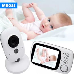 Monitoren vb603 draadloze videokleur babymonitor hoge resolutie baby nanny beveiligingscamera baby telefoon video audio draagbare intercom