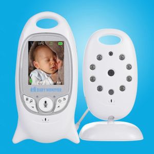 Monitoren video baby monitor camera vb601 draadloze babysitter 2 way talk nacht visie ir led temperatuur babi nanny camera 8 slaapliedjes