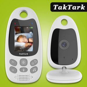 Moniteurs Video Video Baby Monitor 2,0 pouces Interphone Temperature Survering Vision Vision Security Camera Nounny Sitter