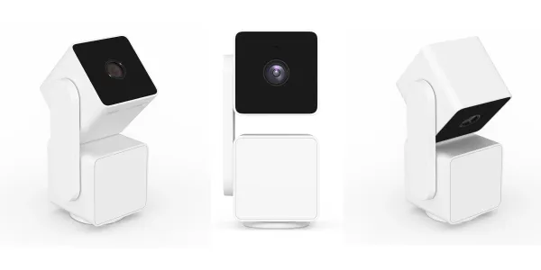 Moniteurs Wyze Cam Pan V3 Security Camera, 1080p Night Vision, 2WAY Audio, Détection de mouvement pour Home / Baby / Pet Monitor, travaille avec Alexa
