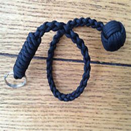 Porte-clés Monkey Fist, 1 boule d'acier, cordon paracorde de survie Self 550, 310b