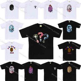 Monkey T -shirt Heren Designer T -shirt Men T -shirt Designer Crew Neck korte mouw Adem 100% katoenen print bloemen Sport losse zomervakantie Sweatshirt