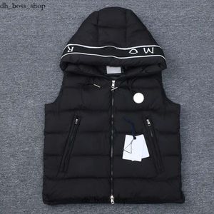 Monlcler Gilet Designer Vest Dames borduurwerk Top Warmte Down Vest Waistcoat Design voor man Bodywarmer Puffer Outdarse mode Winter mouwloze Monlcer Vest 922