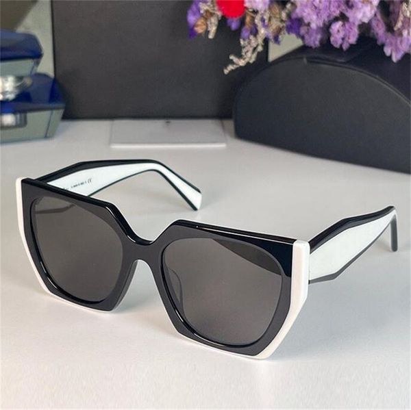 MONOCHROME PR 15WS heatwave Lunettes de soleil Femmes Lunettes noires Shades temples géométriques créent une silhouette rectangulaire masculine contemporaine Hommes Lunettes de vue futuristes