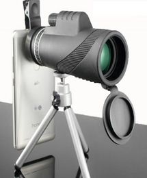 Monocular 40x60 Binoculares poderosos Zoom de alta calidad Great Handheld Telescopio LLL Visión Nocturna HD PROFESIONAL CAZA9458215