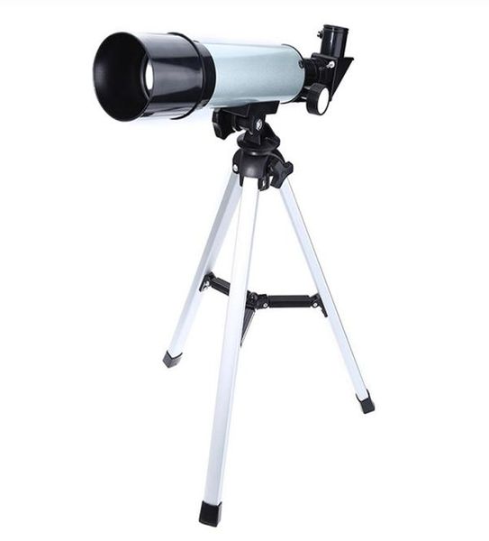 Télescope astronomique monoculaire F36050 Télescope réfracteur 360x50 avec cadeaux d'exploration de trépied portables Toys for Kids Adults8219196